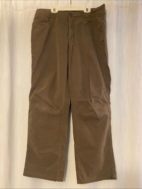 Men's Olive Straight-Leg Chinos